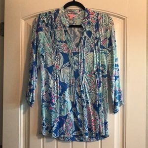 Sarasota Tunic Top in Into the Deep